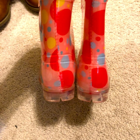 Toddler girl rain boots multicolored - Picture 5 of 5